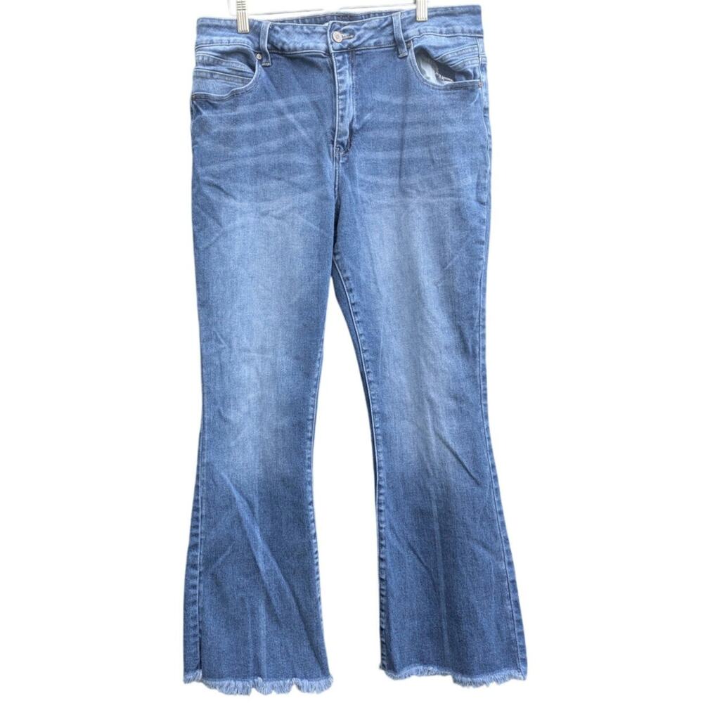 KanCan Blue Flare & Wide Leg Jeans
